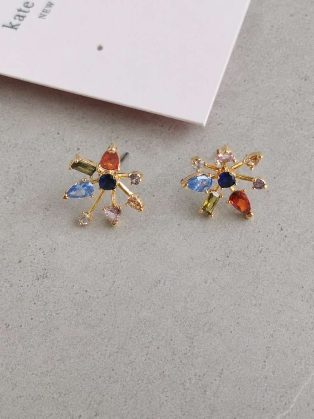 flrework floral stud earrings